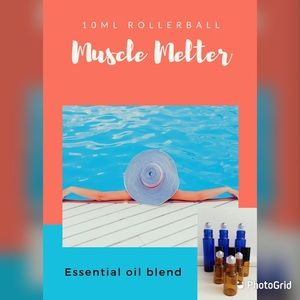 MUSCLE MELTER 10 mL essential oil blend rollerball